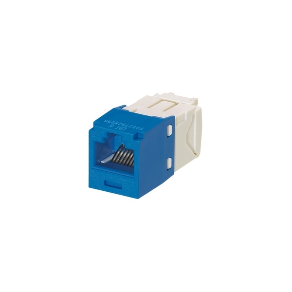 Panduit 1-PORT MOD JACK IDC 8W8P UTPT568A/B CAT6 IP5 MINI-COM, PK 24 CJ688TGBU-24